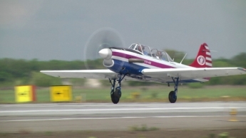В Запорожье испытали новый учебный самолёт (ВИДЕО,ФОТО)