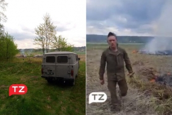 На Киевщине нацгвардейцев обвинили в поджоге травы: они набросились на свидетеля