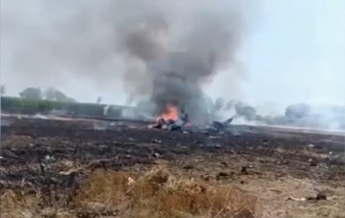 В Индии разбился истребитель МиГ-29 (видео)