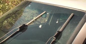 В Виннице из окна многоэтажки обстреляли автомобиль: подозреваемый задержан (фото, видео)