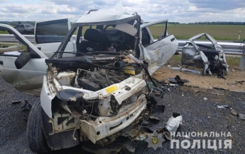 В Черкасской области четыре человека погибли в тройном ДТП (фото)