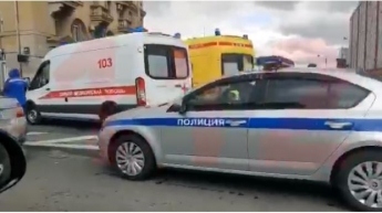 В Москве в банке захватили заложников: фото и видео с места событий (фото, видео)