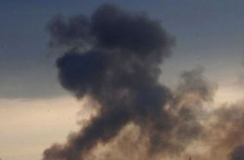 Мелитополь накрывает едкий дым с запахом горящего пластика (видео)