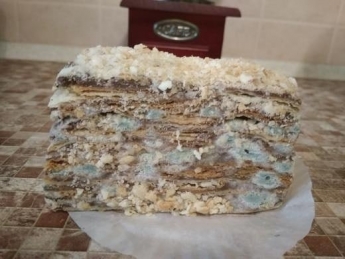 В Мелитополе девушка купила торт с неприятной начинкой (фото)