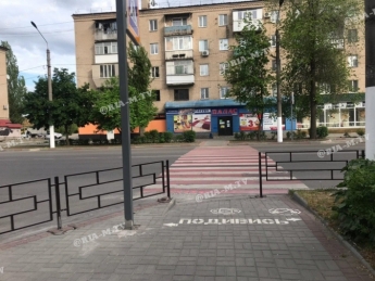 Куда в Мелитополе скандальный пешеходный переход перенесут (видео)