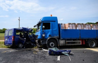 В Венгрии много заробитчан погибло в ДТП с грузовиком: фото