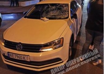 В Днепре на Софьи Ковалевской Volkswagen сбил пешехода: подробности и фото