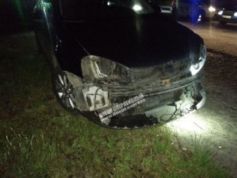 В Днепре на Криворожском шоссе ЗАЗ протаранил Volkswagen: есть пострадавшие (фото)