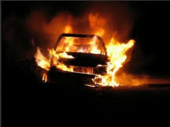 В Запорожье в результате ДТП загорелись машины