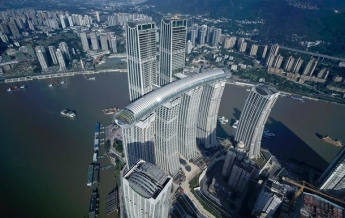 В Китае построили "горизонтальный небоскреб" (фото)