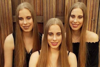 Дівчата з трійні настільки схожі між собою, що інколи змушують людей ламати голови для того, щоб правильно їх розрізнити
