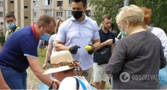 Тищенко пояснил, почему появился на месте взрыва в Киеве с лимонами