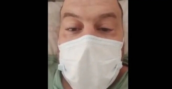 Больной коронавирусом украинский врач записал обращение ко всем, кто не верит в опасность