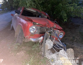 В Запорожской области пьяный водитель совершил смертельное ДТП (фото)