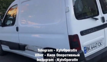 В Киеве водитель устроил ДТП и сбежал, но его "прославили"