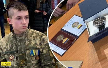 Впервые в истории Украины орден 