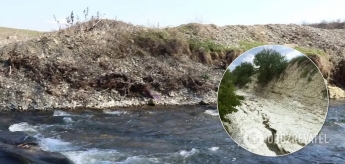 В Крыму из-за засухи почти исчезла река (фото)