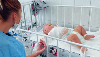 В Запорожье госпитализировали младенца с серьезными ожогами (фото)