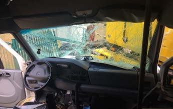 На Винничине произошла авария из-за пьяного пассажира маршрутки