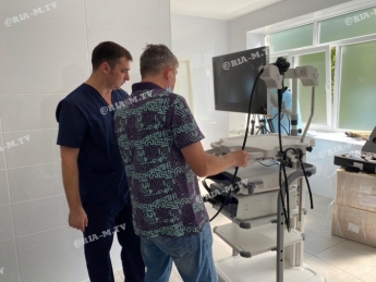 В Мелитополе пациентов будут лечить с помощью уникального для города оборудования (видео, фото)