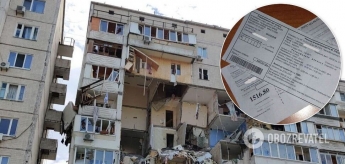 Хозяйке разрушенной газом квартиры в Киеве прислали счет за коммуналку