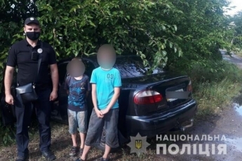 В Киевской области двое мальчиков угнали авто и попали в ДТП