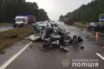 В Волынской области произошла авария: один человек погиб