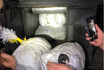 На Закарпатье задержали автобус со 100 килограммами янтаря, который везли в ЕС (фото)