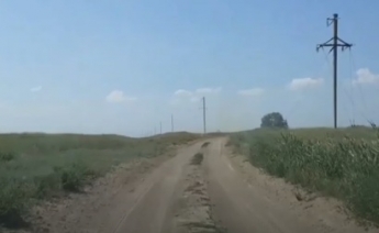 Автолюбитель показал, дорогу Кирилловка - Геническ через Утлюкский лиман (видео)