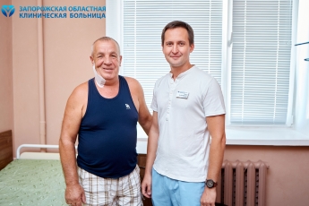 В Запорожской облбольнице показали, как предотвратили инсульт у пациента с группы риска