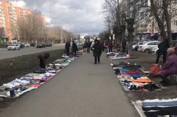 В Киеве на блошином рынке продавец избил покупателя