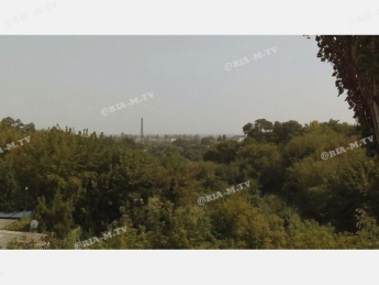 Жителей Мелитополя пугает странная пелена, накрывшая город (фото, видео)