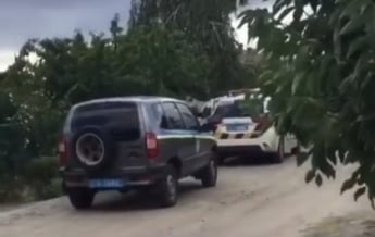 В Мелитополе пьяный мужчина устроил стрельбу на улице (видео)
