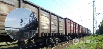 На Днепропетровщине подросток спрыгнул с поезда в реку и чудом выжил (Видео)