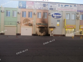 В Мелитополе орудует банда поджигателей - ночью подпалили еще одно кафе (фото, видео)