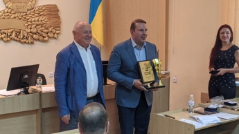 В Мелитополе раздали награды за популяризацию футбола в регионе (фото)