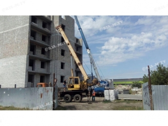 В Мелитополе строят шестиэтажный жилой дом (фото)