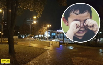 Ребенок едва не погиб: в Чернигове пьяная мать бросила сына ночью на улице