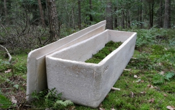 В Голландии гробы делают из грибов