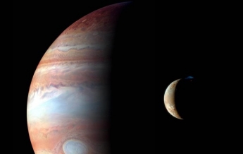 Солнечное затмение на Юпитере сняли на фото