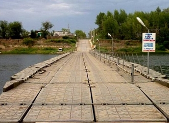 Под Мелитополем через реку Молочную на время ремонта моста установят понтон (фото)
