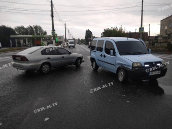 В Мелитополе на объездной водители иномарок упражнялись в скорости (фото)