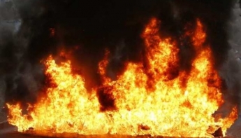 В Запорожской области во время пожара спасли 55-летнего мужчину