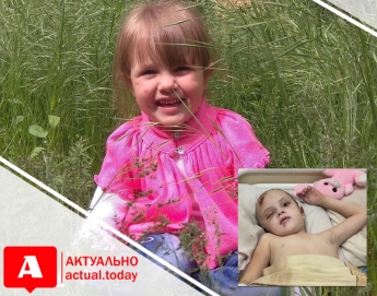 В Запорожской области малышка, пострадавшая в ДТП, вышла из комы