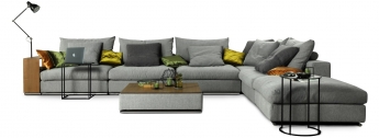 Угловой диван со столиком: функциональность и стиль
