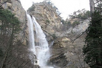 В Крыму пересох самый большой водопад 