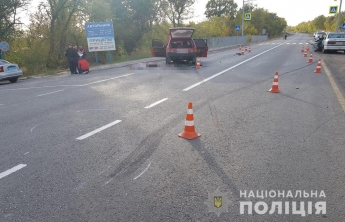 В Запорожье полиция устанавливает обстоятельства смертельного ДТП с участием двух автомобилей (фото)