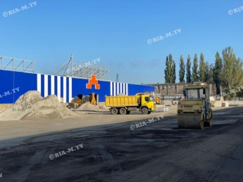 В Мелитополе к Эпицентру уже строят новую дорогу (фото, видео)