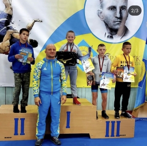 Юный борец из Мелитополя стал победителем всеукраинского турнира (фото)