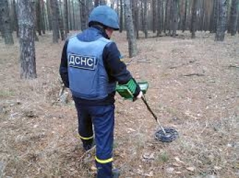 В Запорожской области нашли мины и снаряды